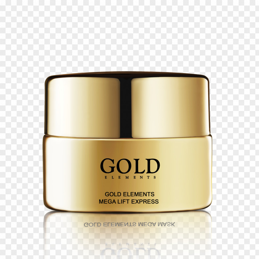 GOLD LINE Cream Skin Care Gold Chemical Element PNG