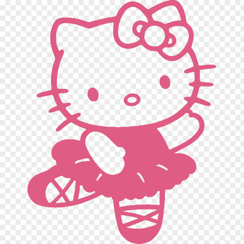 Hello Kitty FLOWER Coloring Book Colouring Pages Image PNG