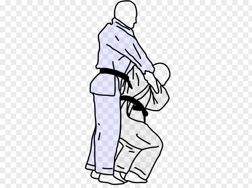 Tsurikomi Goshi Nage-no-kata Judo Kata PNG