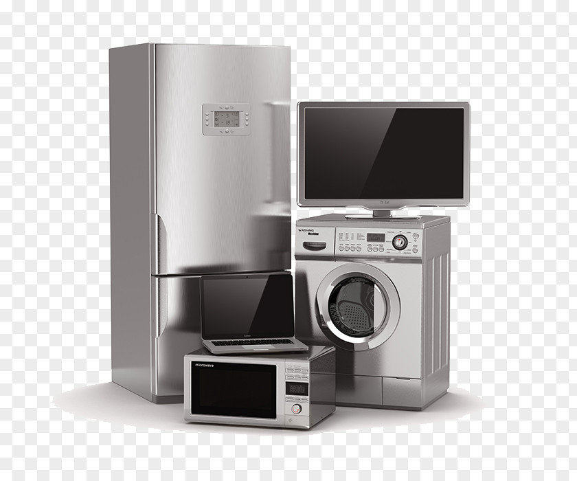 Various Home Appliances Appliance Kitchen Refrigerator Major Washing Machine PNG
