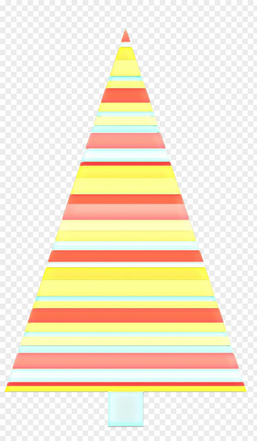 Cone Pink Christmas Tree Line PNG
