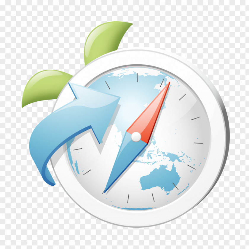 Earth Compass Decoration Download Icon PNG