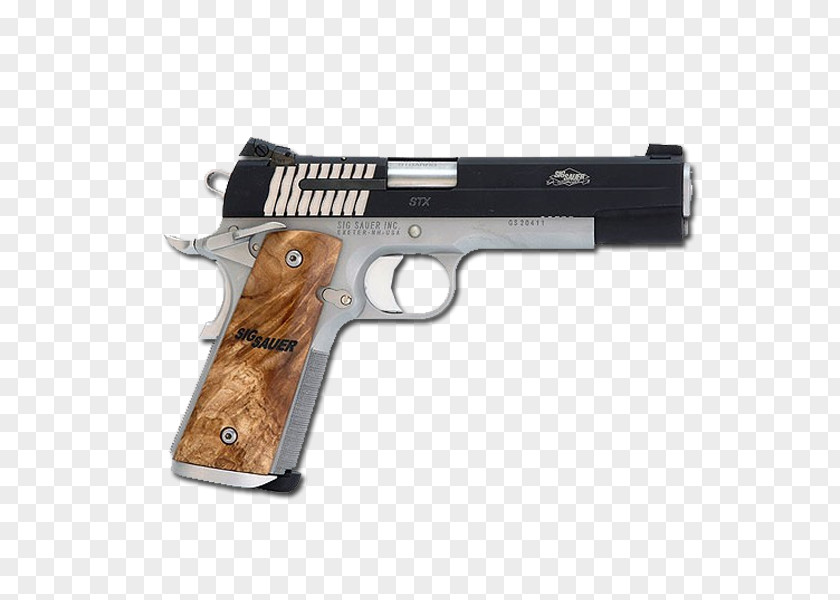 Handgun Trigger Firearm SIG Sauer 1911 .45 ACP PNG