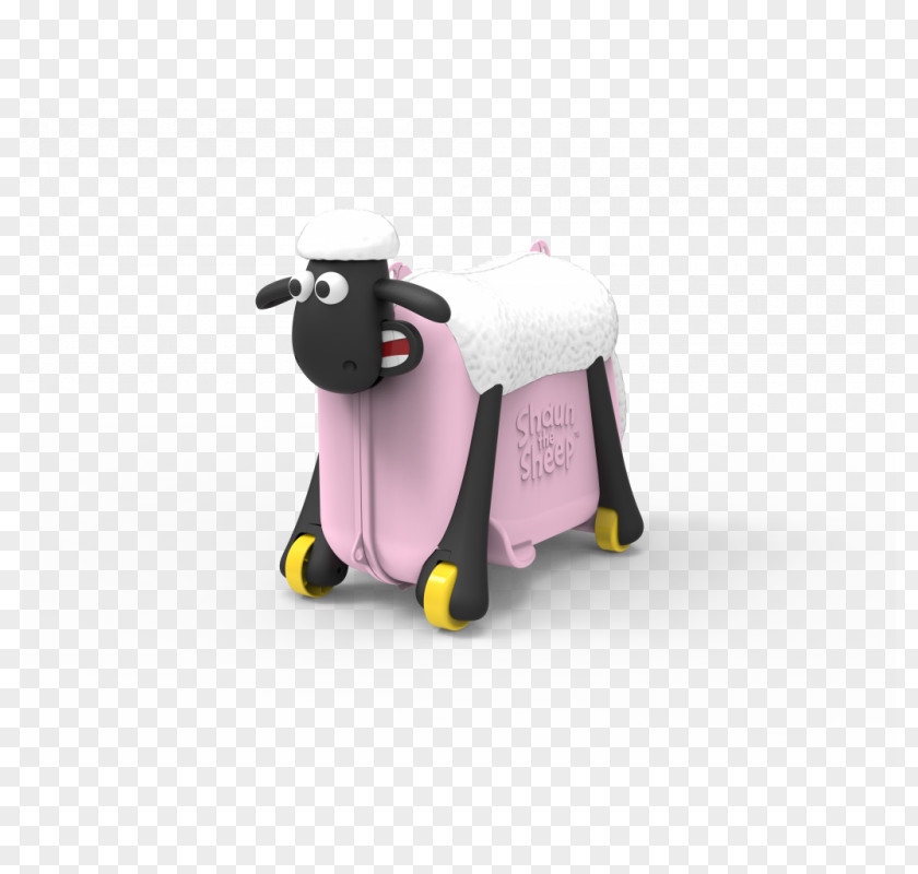 Sheep Trunki Ride-On Suitcase Travel Box PNG