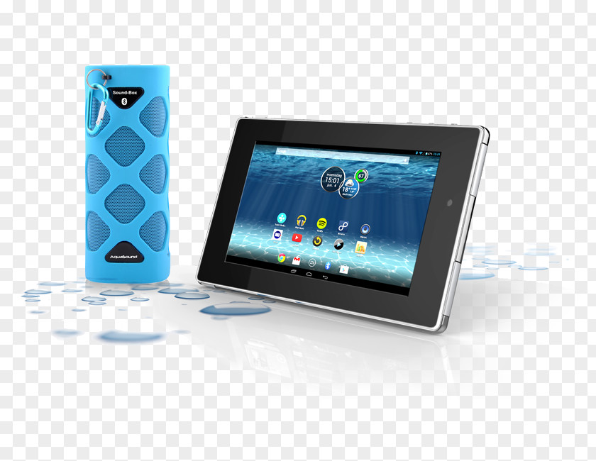 Sony Tablet P Aquasound 16bg Blanc Portable Media Player Entertainment Centers & TV Stands Loudspeaker Waterproofing PNG