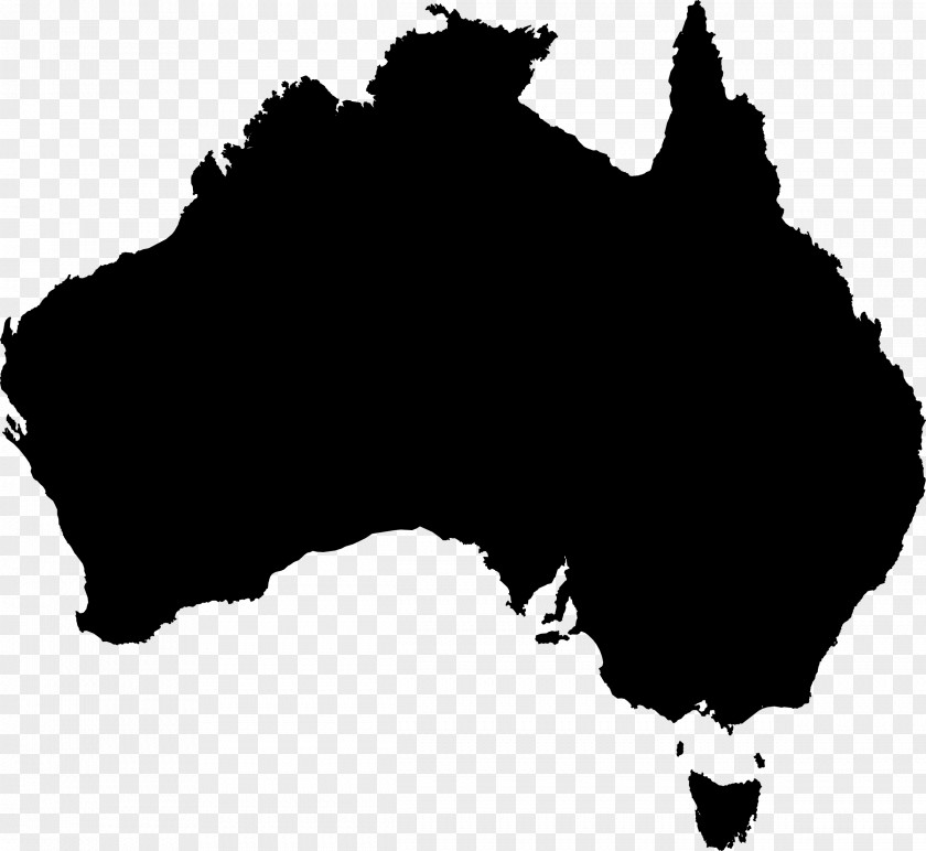 Australia Vector Map PNG