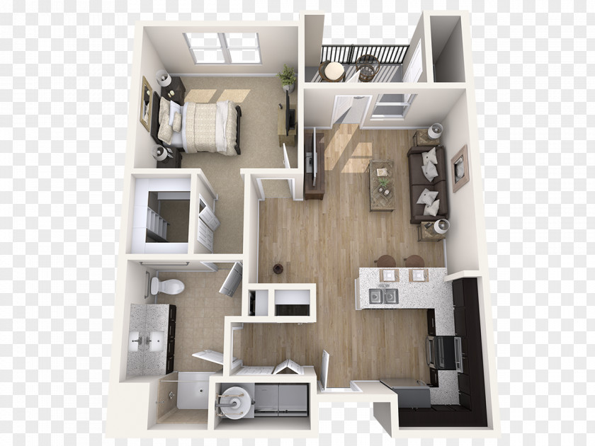 Durango Bedroom Floor Plan PNG