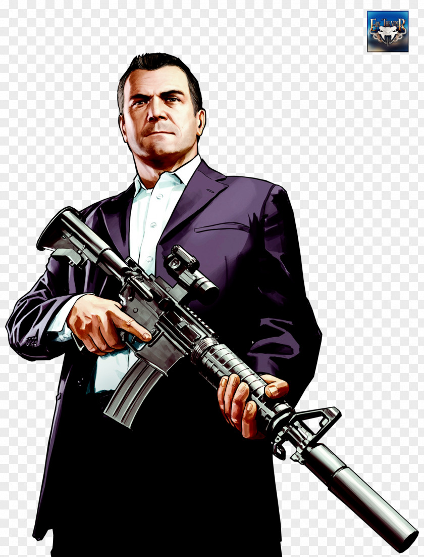 Mike Grand Theft Auto V Auto: San Andreas Online PlayStation 3 PNG