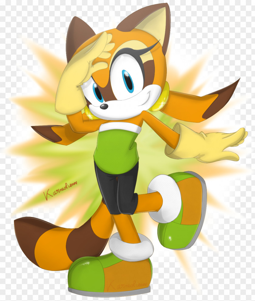 Raccoon Marine The Charmy Bee Sonic Rush Adventure Hedgehog Cream Rabbit PNG