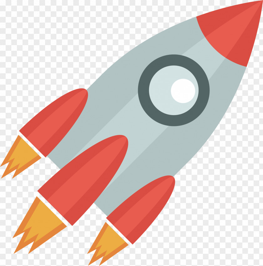 Flying Ship Rocket Flight Adobe Illustrator PNG
