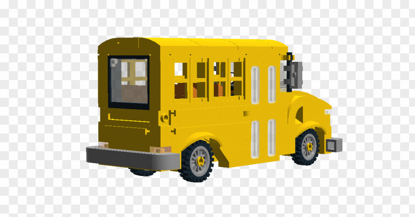 Bus School Car Yellow Transport PNG