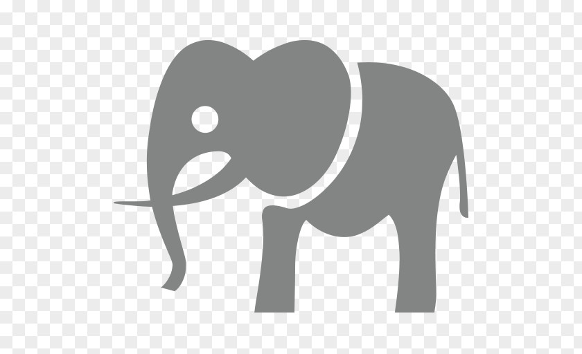 Elephant Rabbit African Symbol Emoji PNG