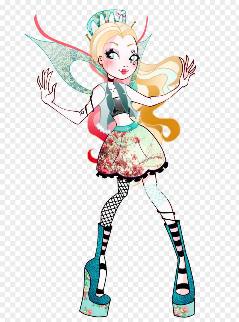 Ever After High March Hare Tinker Bell Ariel Peter Pan Tiana La Sirenita Y Otros Cuentos PNG