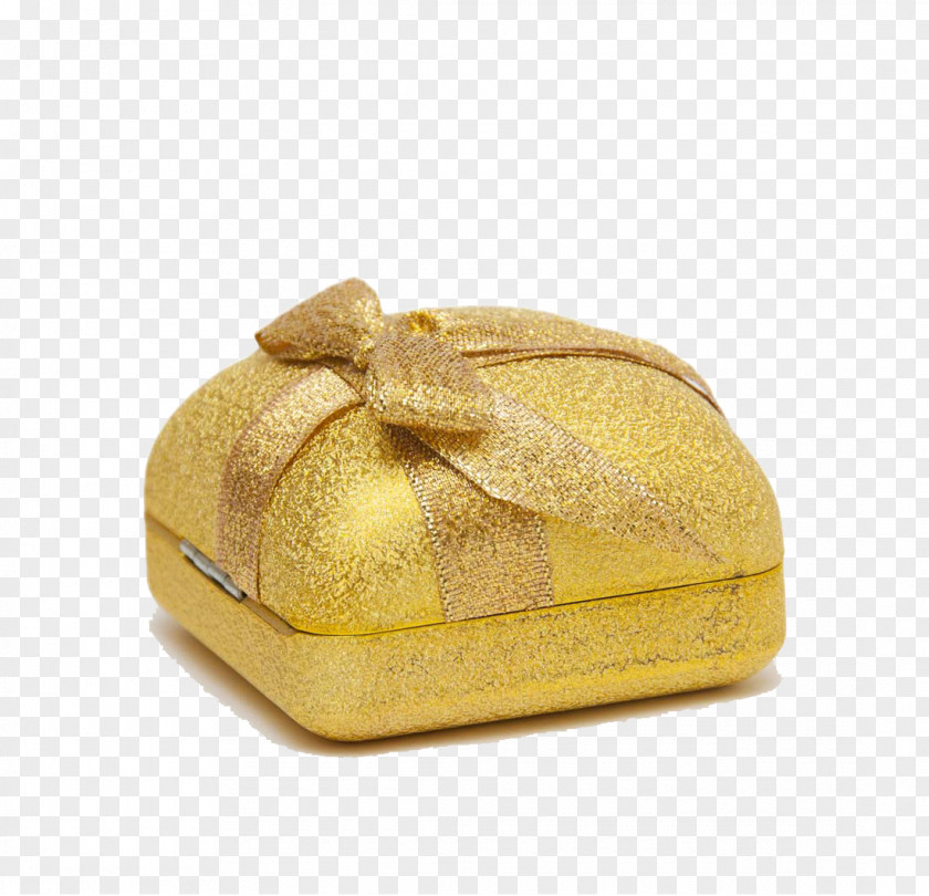 Golden Gift Paper Box Packaging And Labeling PNG