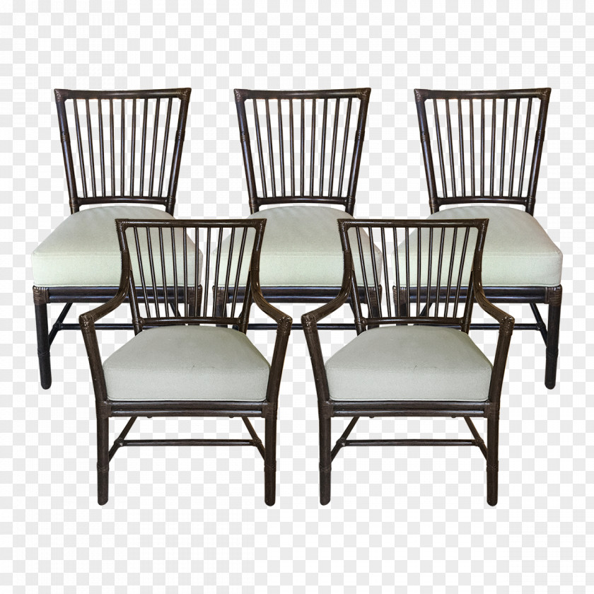 Rattan Table Garden Furniture Chair Armrest PNG