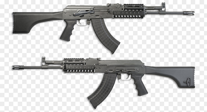 Semi-automatic Firearm AK-74 AK-47 Weapon Airsoft Guns PNG