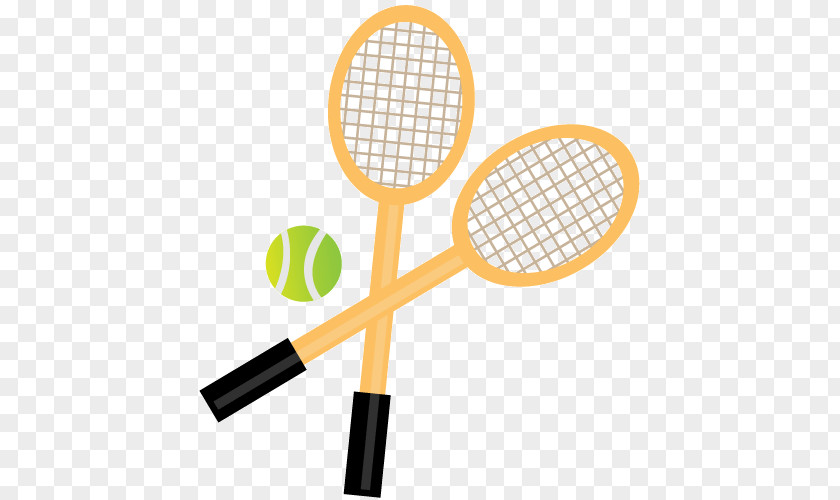 Tennis Rackets And World Wide Web Icon PNG