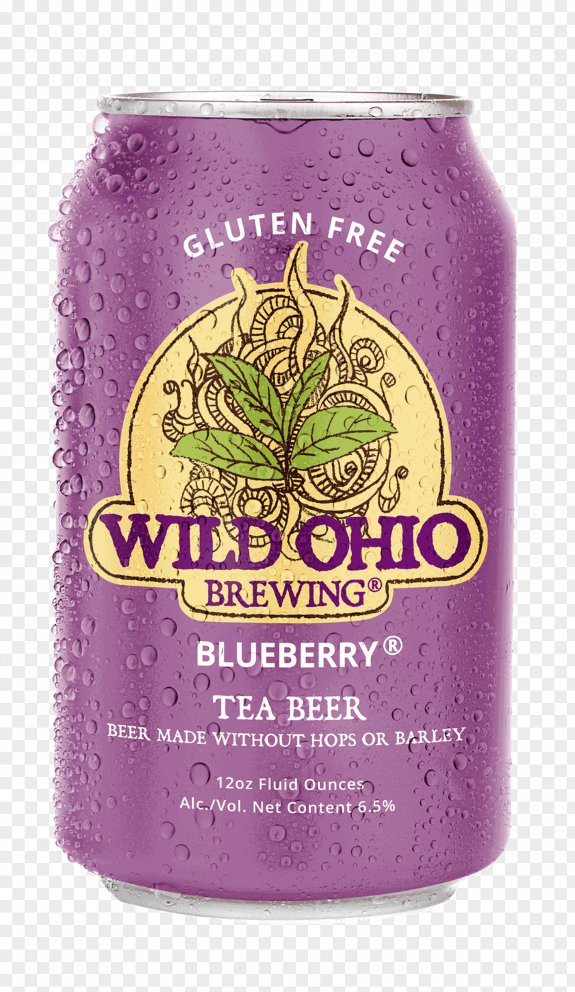 Blueberry Tea Wild Ohio Brewing Gluten-free Beer Pale Ale PNG