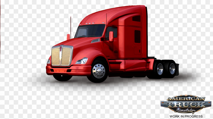 Car American Truck Simulator Model Commercial Vehicle Automotive Design PNG