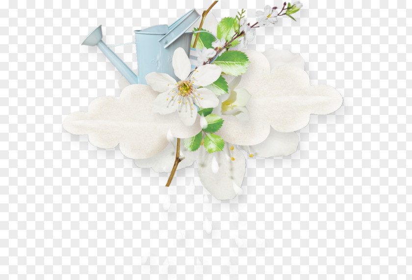 Frond Easter Flower Clip Art PNG