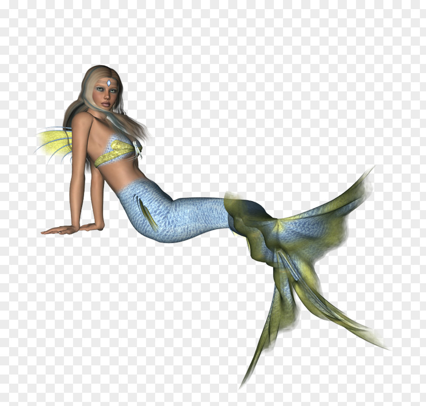 Mermaid Tail Figurine Fairy PNG
