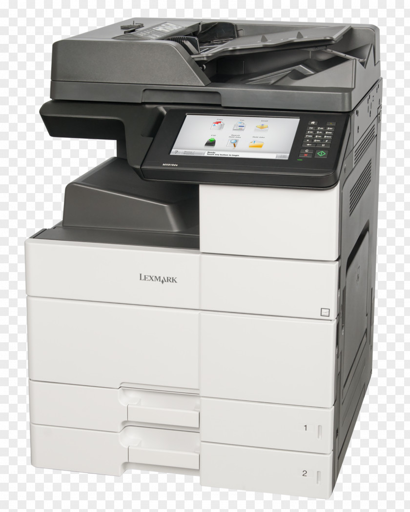 Printer Multi-function Lexmark Image Scanner Photocopier PNG