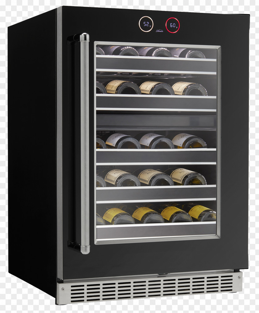 Refrigerator Wine Cooler Danby Silhouette Cellar Home Appliance PNG