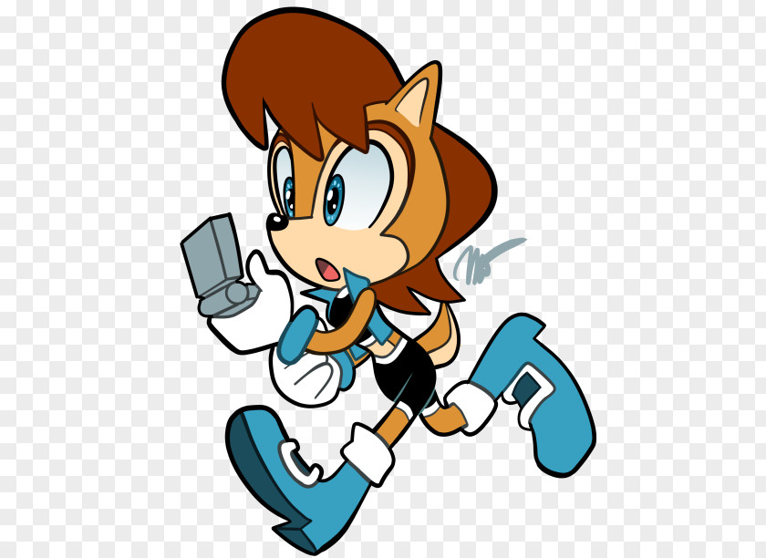 Sonic The Hedgehog Princess Sally Acorn Boom: Fire & Ice Chaos Colors PNG