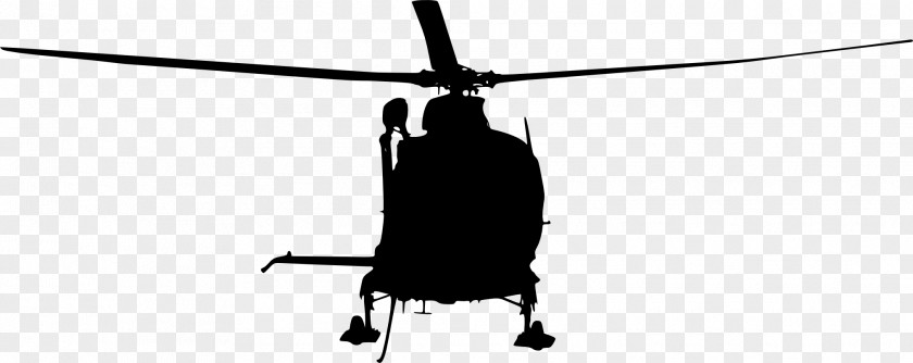 Helicopter Aircraft Silhouette PNG