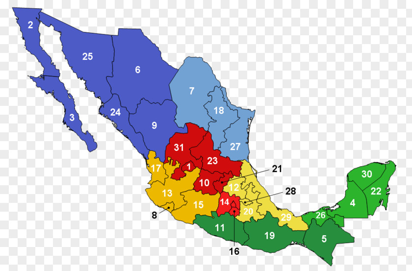 Mexico United States Map Afro-Mexicans PNG