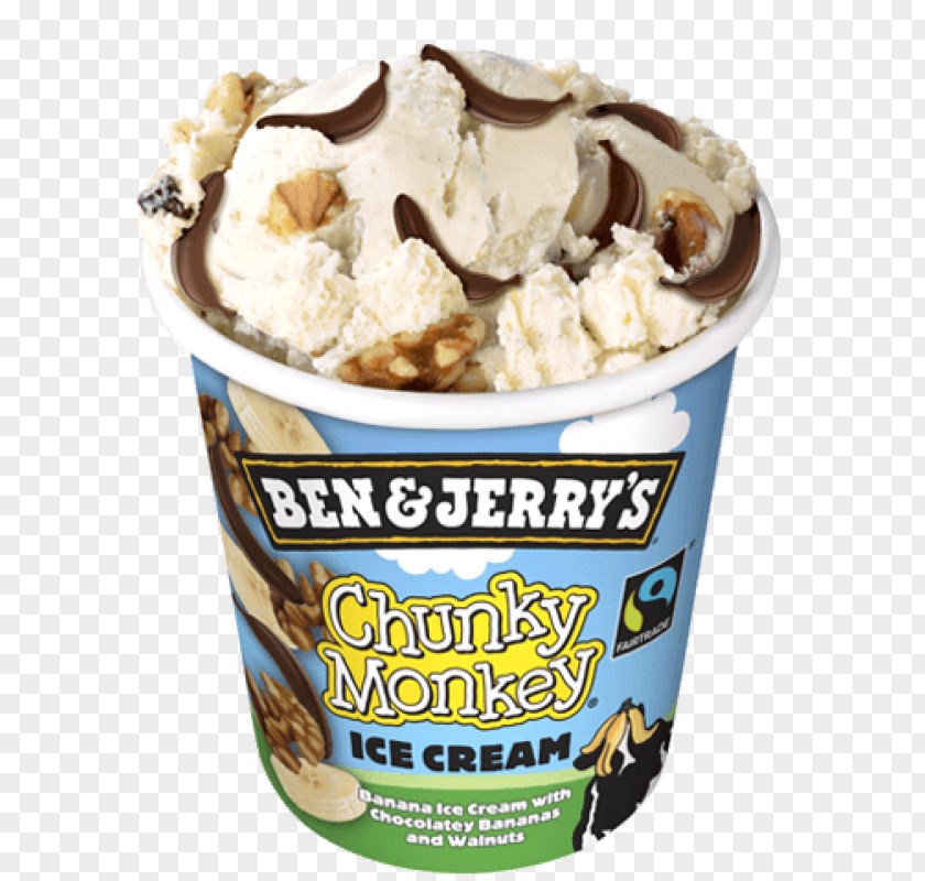 Ben Jerrys Chunky Monkey Ice Cream Shop & Jerry's Flavor PNG