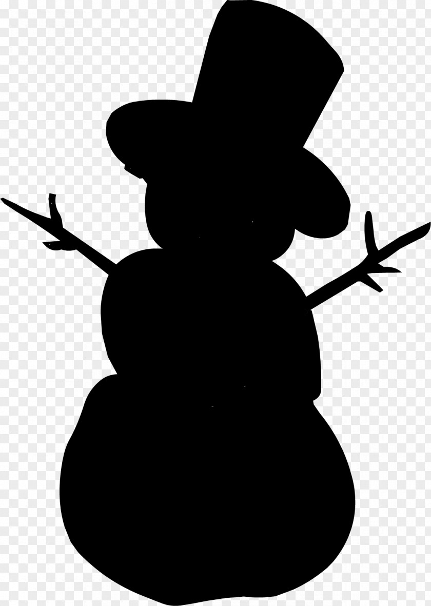 Clip Art Image Snowman Silhouette PNG