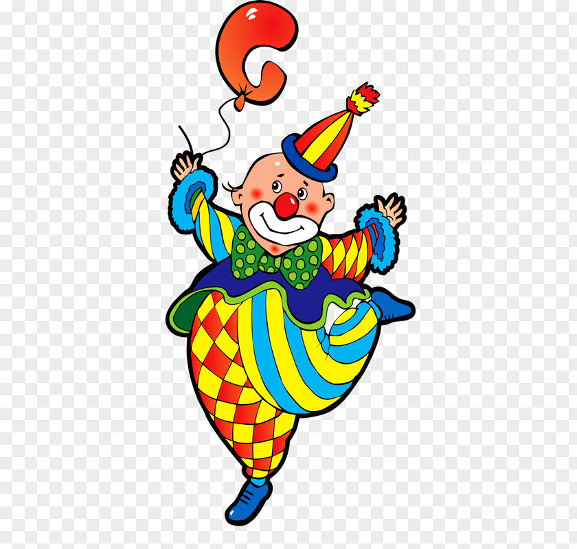 Clown Joker Circus Graphic Design PNG