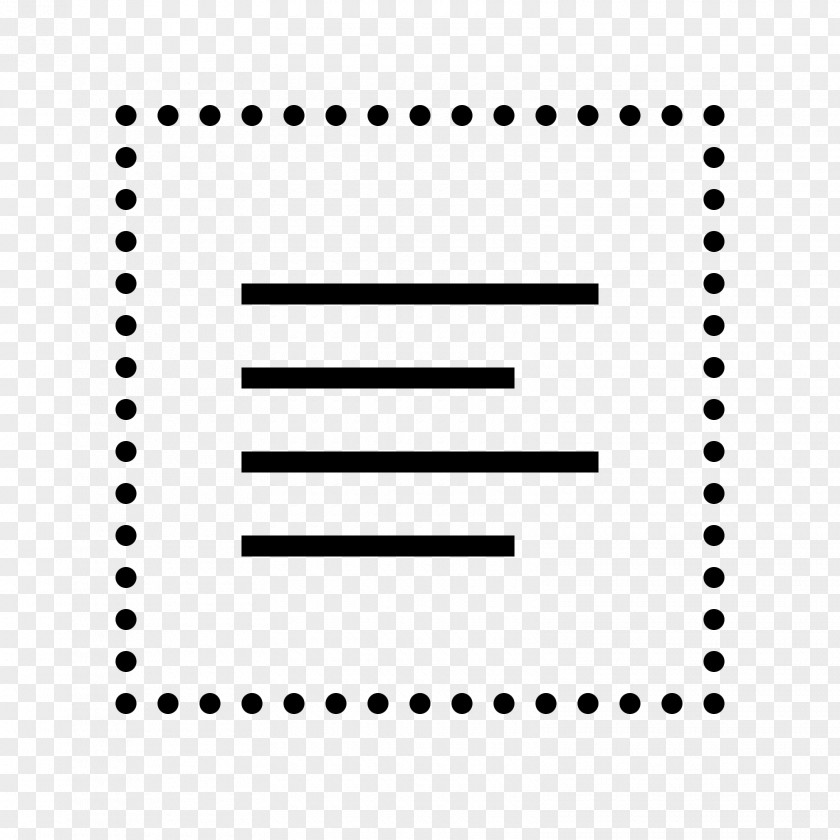 Dotted Line Form Symbol PNG