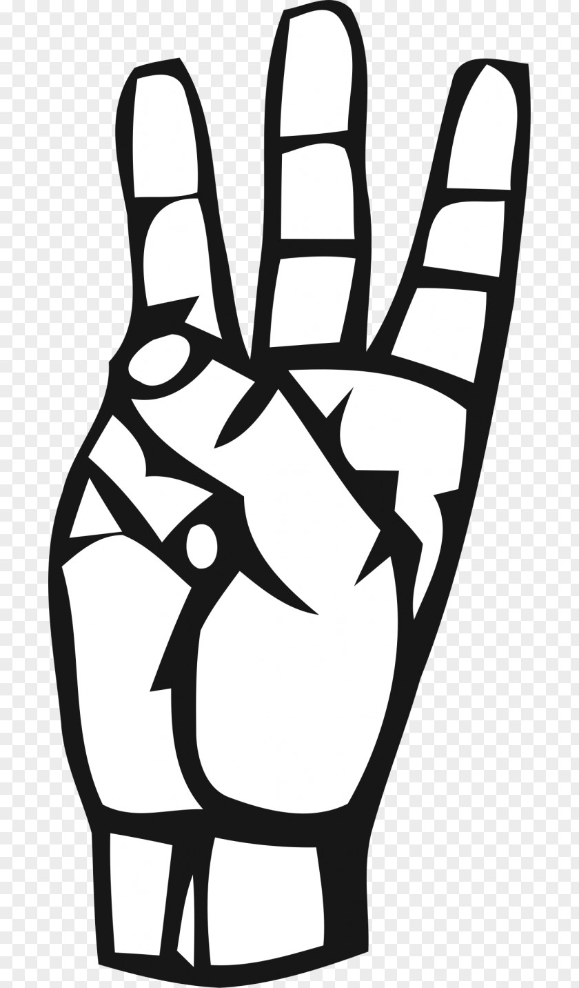 Fingers American Sign Language Clip Art PNG