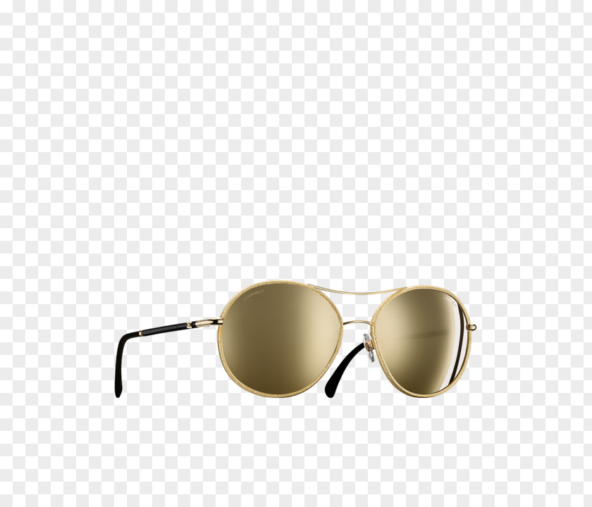 Round Material Chanel Aviator Sunglasses Eyewear PNG