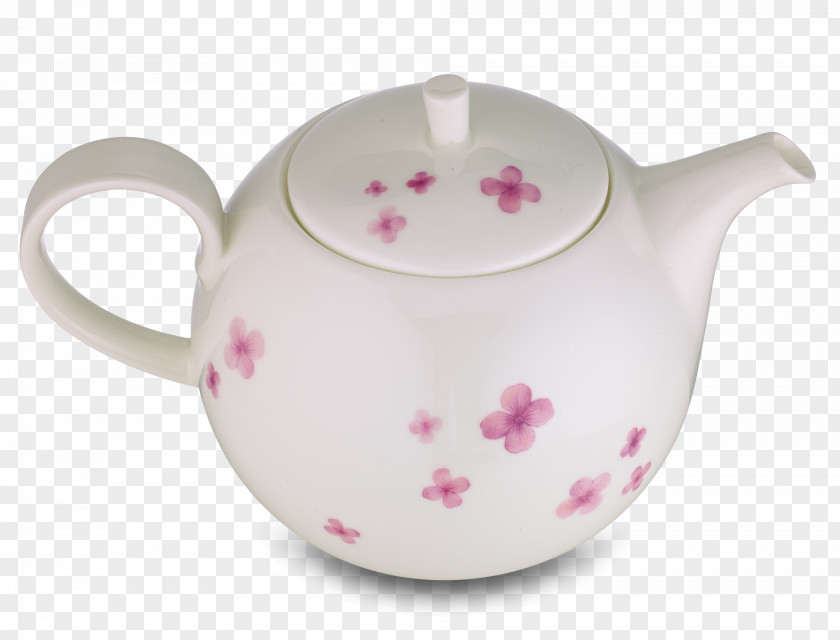 Scattered Petals Tableware Jug Mug Teapot Saucer PNG