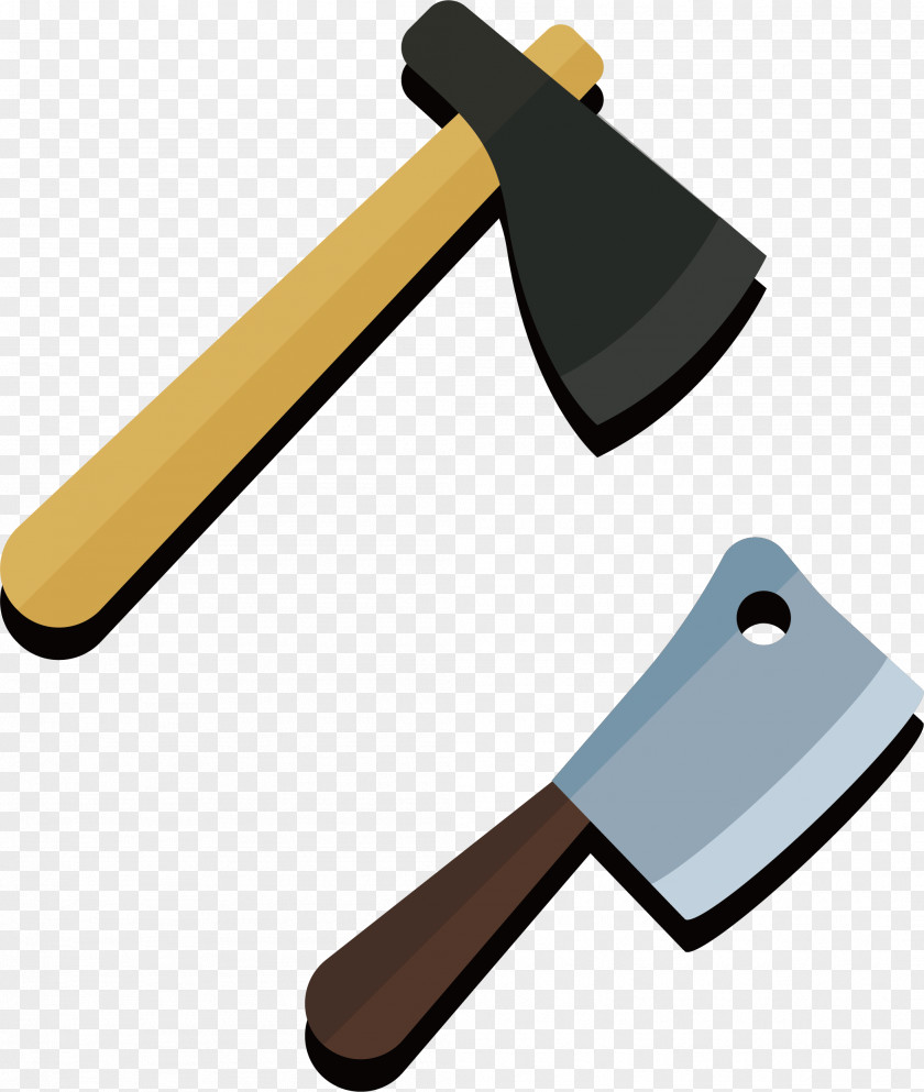 Ax And Knife Axe Tool PNG