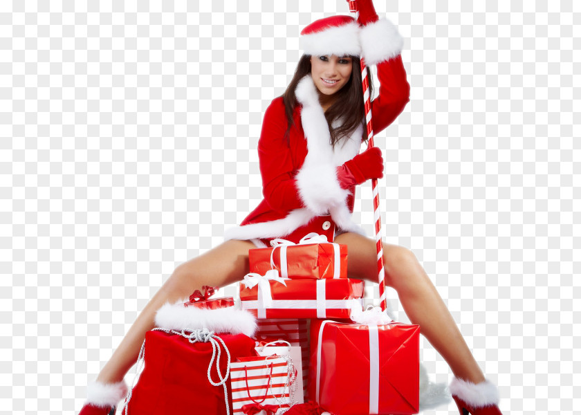 Christmas Gift Santa Claus PNG