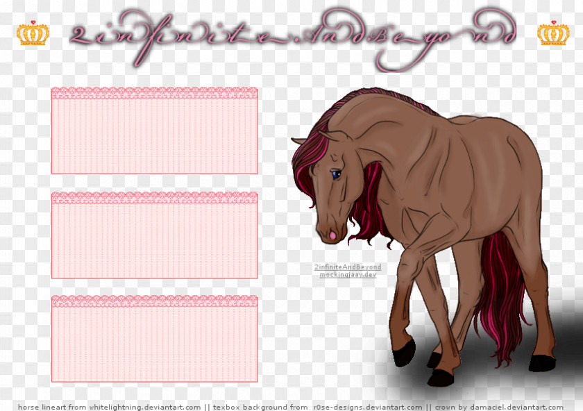 Design Howrse Pony Mustang PNG