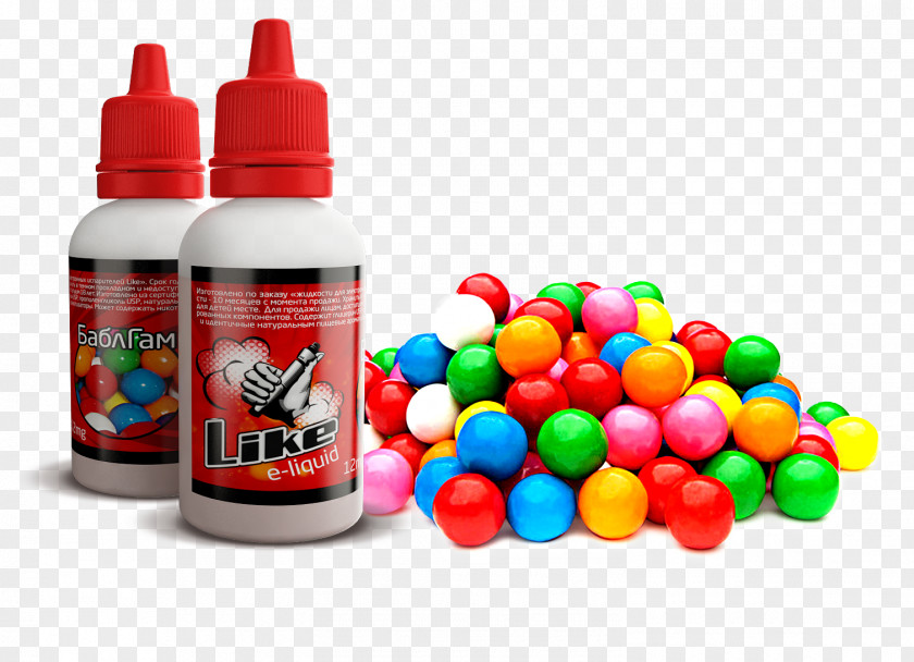 Gum Chewing Flavor Electronic Cigarette Aerosol And Liquid PNG