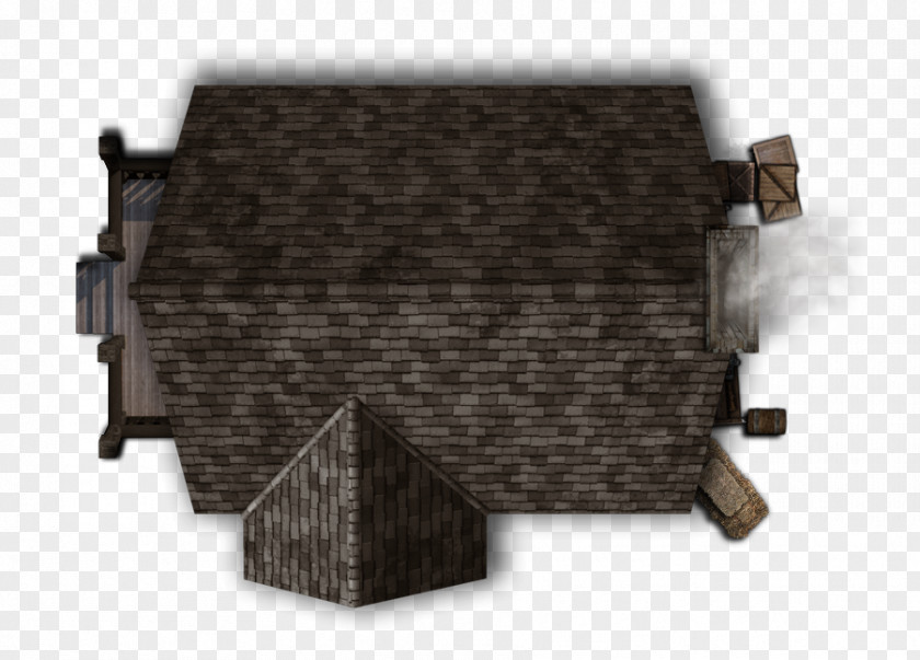 House Roof Top View Table Wood Shingle Matbord PNG