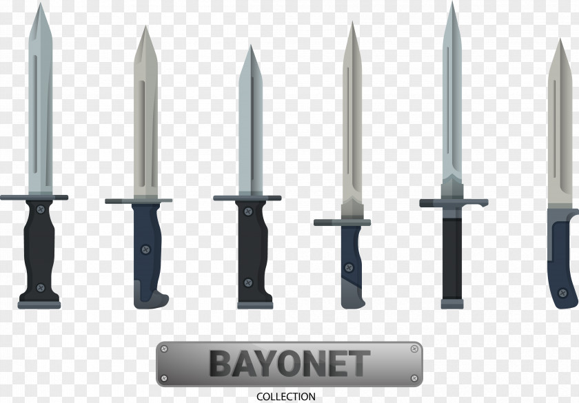 Razor Collection Knife Bayonet Sword PNG