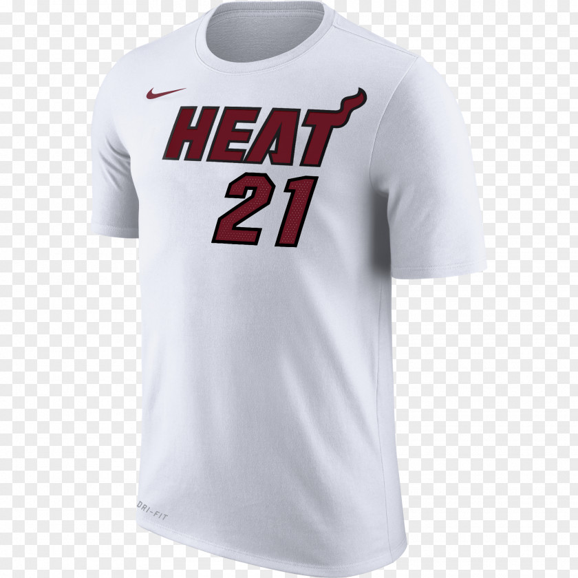 T-shirt Miami Heat Nike Jersey Clothing PNG