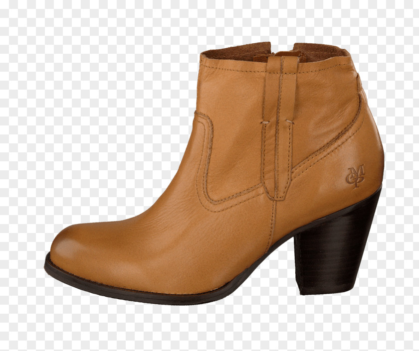 Boot Cowboy Brown Leather Caramel Color PNG