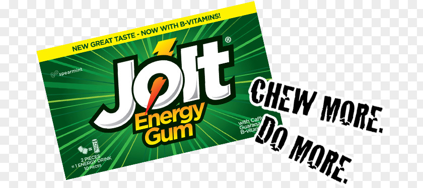Chewing Gum Jolt Cola Energy Drink Shot PNG