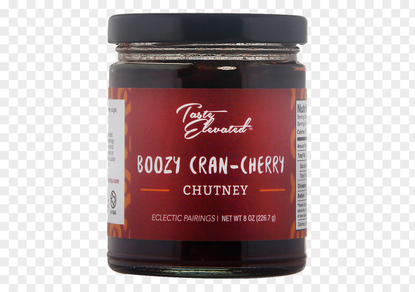 Cranberry Chutney Taste Elevated Condiment Cherries Sauce PNG