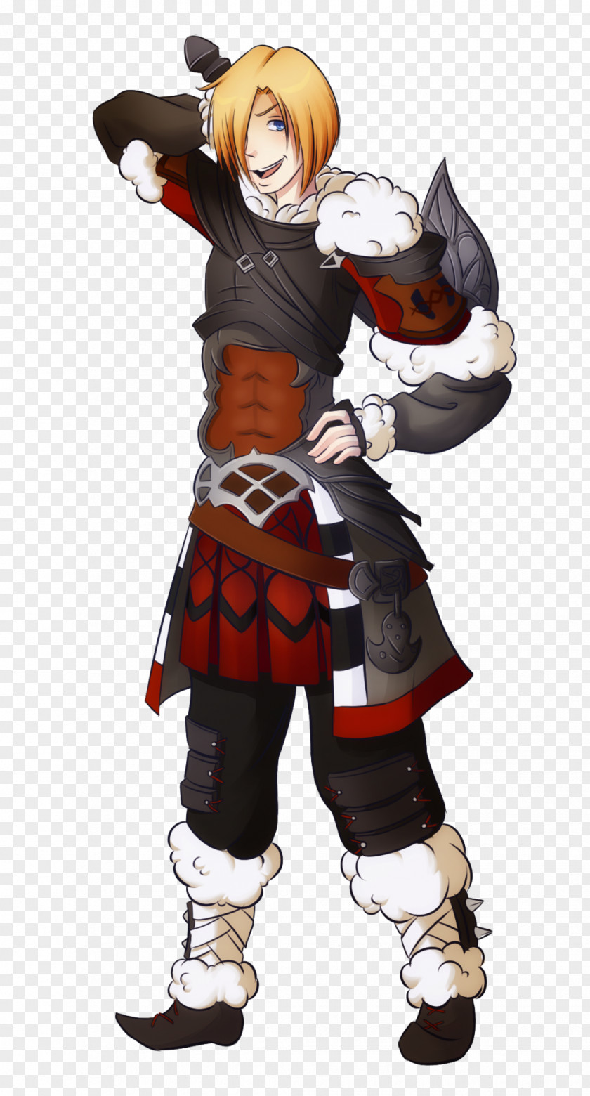 Final Fantasy XIV Hisoka Plasmid Costume Design PNG