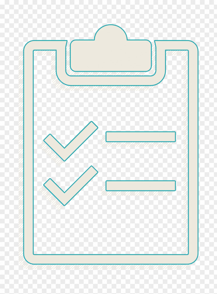 Interface Icon Basic Application Clipboard Variant With Lists And Checks PNG