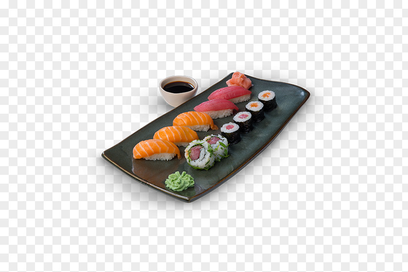 Sushi Dishes Asian Cuisine California Roll Sashimi Japanese PNG